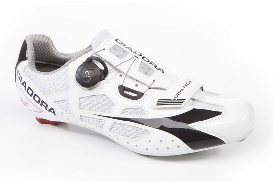 Diadora Vortex Racer Road Shoe - White / Black