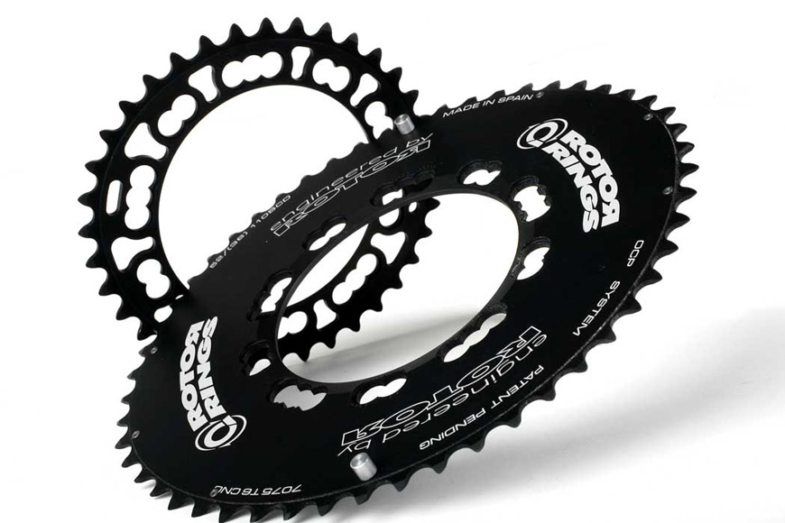 Rotor Chainring Set for Road 50/34 Compact 110 BCD Aero