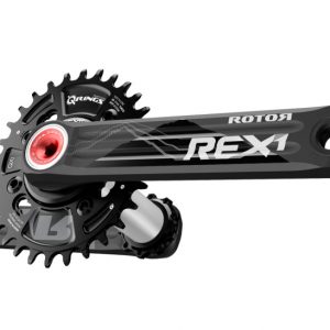 Rotor Rex 1.1 Crankset (175mm)  +  Rotor QX1 Chainring