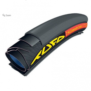 Tufo C HI - Composite Carbon 28 x 25mm Black Tubular for Clincher Rim
