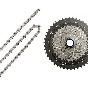 Shimano CS-M8000 11-46T Cassette + HG701 11-Speed Chain