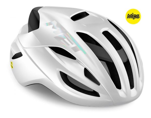 MET RIVALE HELMET MIPS Gloss White