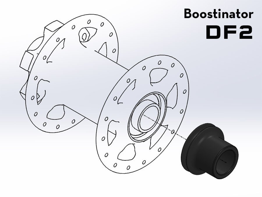 Wolftooth Boostinator DF Front DT Swiss 180/240