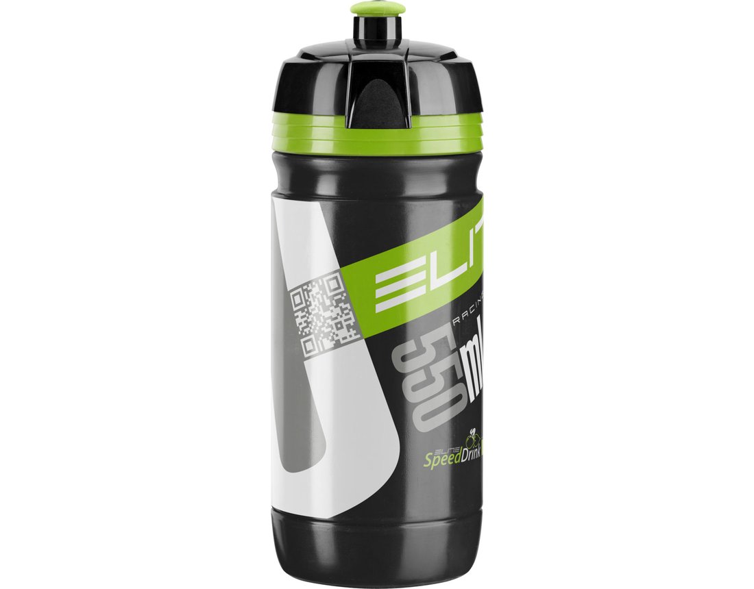 Elite Corsa Bottle - 550ml  - Black/Green