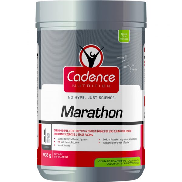 CADENCE MARATHON POWDER 908G - CITRUS