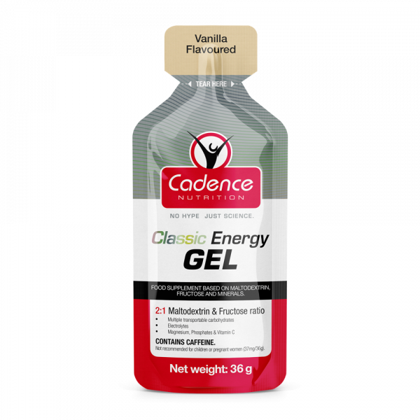 CADENCE CLASSIC ENERGY GEL - VANILLA