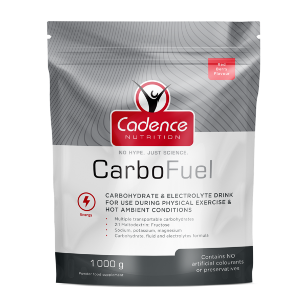 Cadence Nutrition CarboFuel Red Berry Doypack