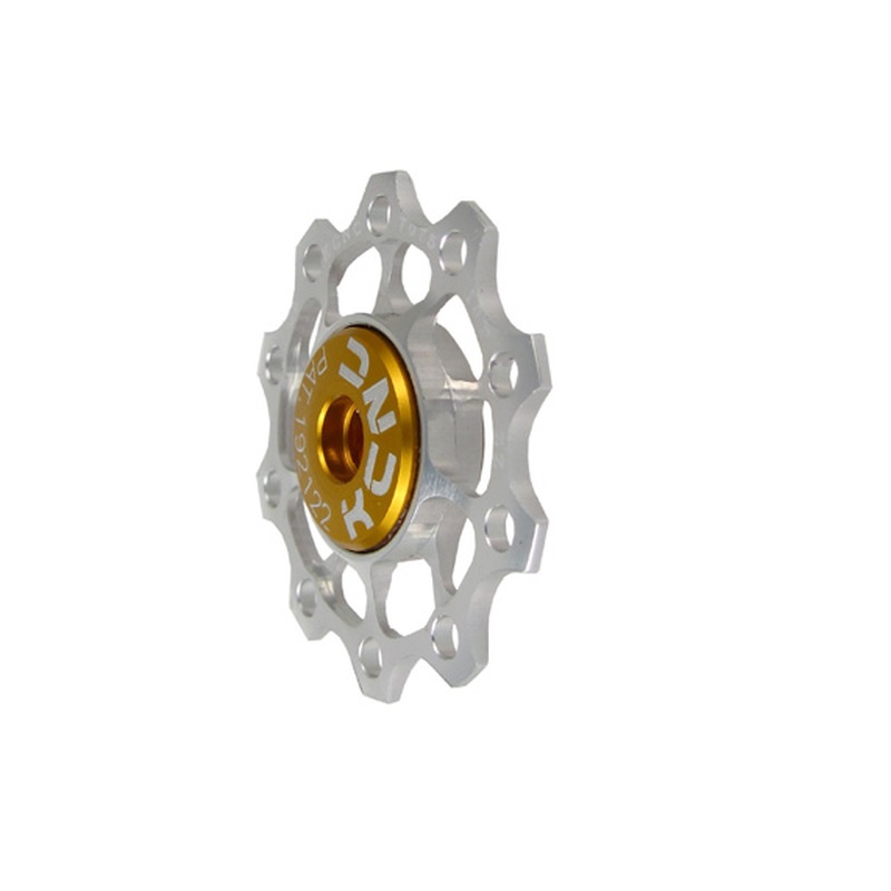 KCNC 11T Pulley Wheels - Stainless Steel Bearing - Silver
