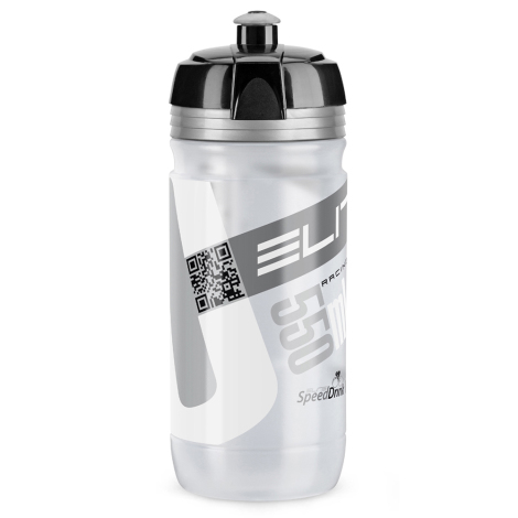ELITE CORSA BOTTLE - 550ML - SILVER/CLEAR
