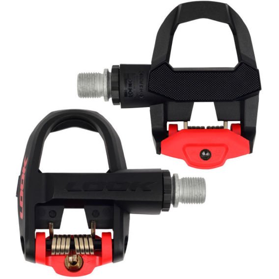 thumbnail image 2 of LOOK KEO Classic 3 Road Clipless Pedals – Black/Red – Made In France – 00015837 2 of 3