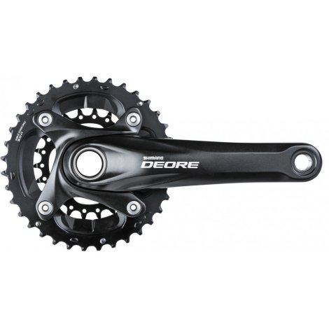 Shimano Deore Crankset FC-M617 36/22 175mm - Black