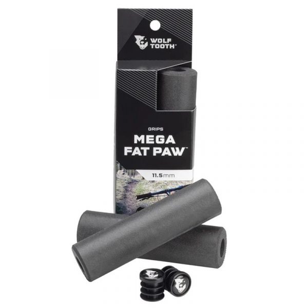 WOLF TOOTH GRIP SILICONE MEGA FATPAW BLACK 11.5mm