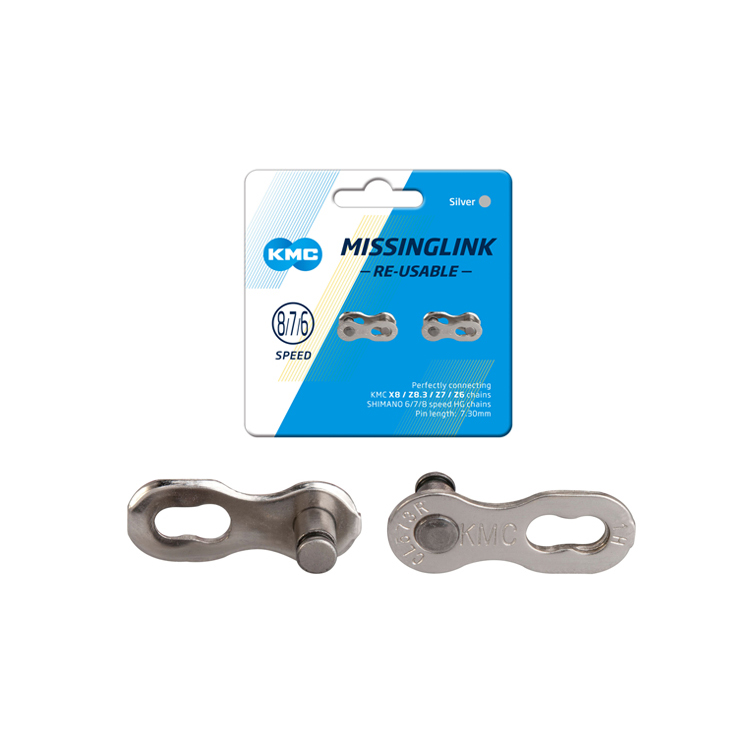 KMC CHAIN LINK 6/7/8SP - 2/CARD
