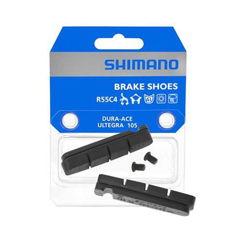 thumbnail image 2 of Shimano R55C4 Brake Pads (2 Pads) For Ultegra / Dura Ace 9000 / 105 Road Calipers 2 of 5