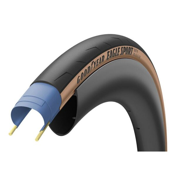 Goodyear Eagle Sport Tyre 700 x28C - Tan