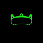 QUAXAR DISC BRAKE PAD MATRIX FORMULA CURA 4 (VRX1063)