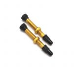 VEYGA TUBELESS VALVE ALLOY 45MM GOLD – PAIR (VTVA-45-GOLD)