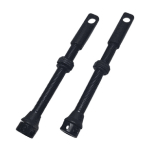 VEYGA TUBELESS VALVE ALLOY 45MM BLACK – PAIR (VTVA-45-BLACK)