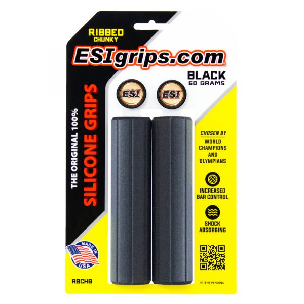 ESI Ribbed Chunky Grips - black