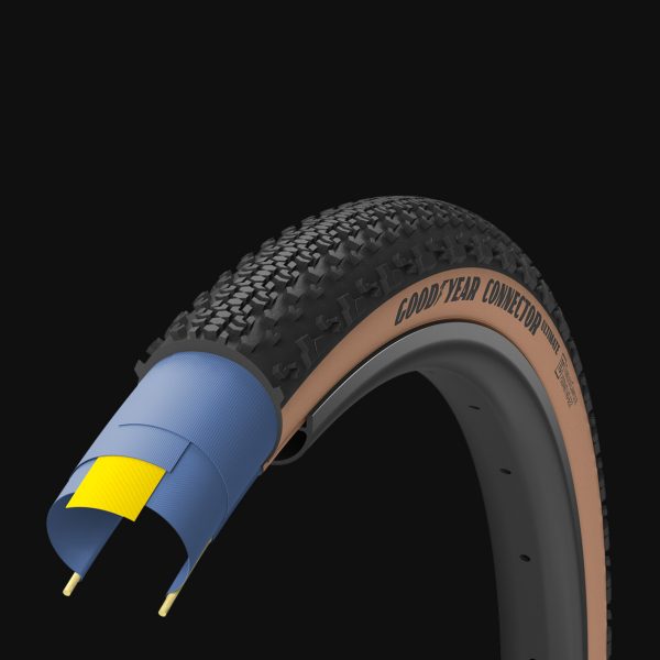 Goodyear Connector Ultimate Tubeless Tyre 700 x 45c - TAN