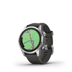 Garmin Fenix 7 SOLAR - Silver with Graphite Band