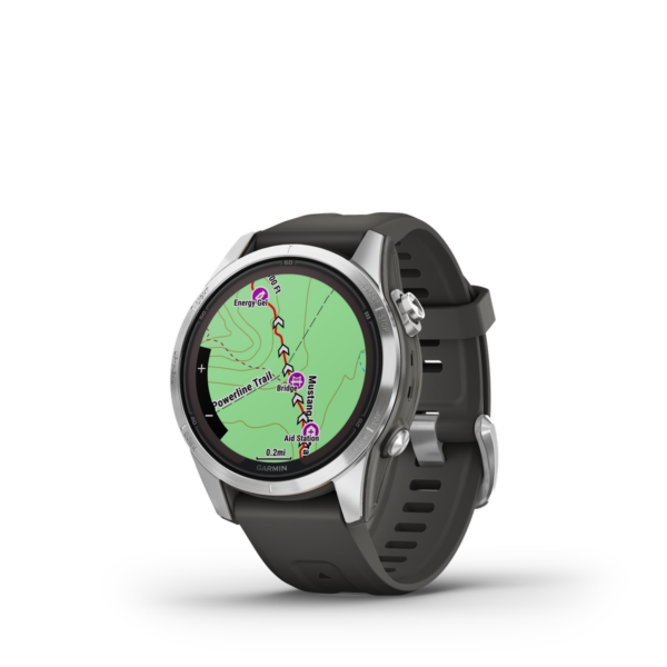 Garmin Fenix 7 SOLAR - Silver with Graphite Band