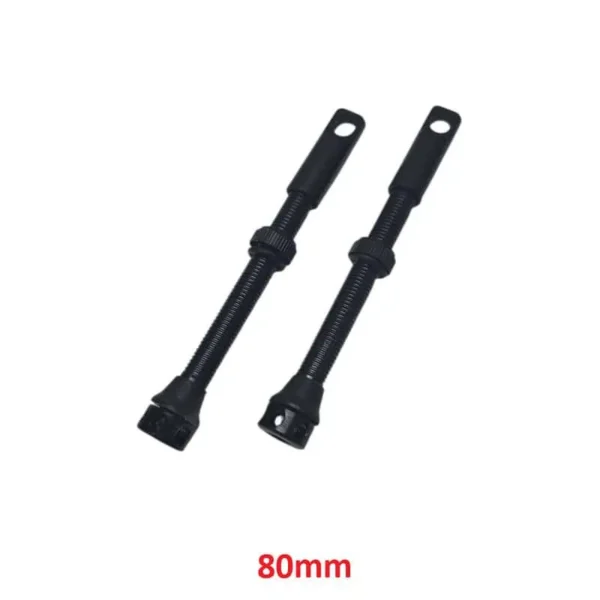 VEYGA TUBELESS VALVE ALLOY 80MM BLACK – PAIR
