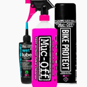 Muc-Off Clean, Protect and Lube KIT (Wet Lube version)