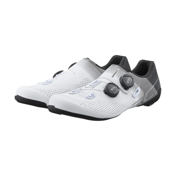 SHIMANO ROAD SHOES - RC702 - WIDE - WHITE - Image 5