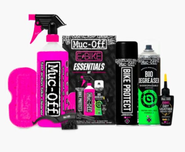 Muc-Off Ebike Essentials Kit Clean Protect & Lube