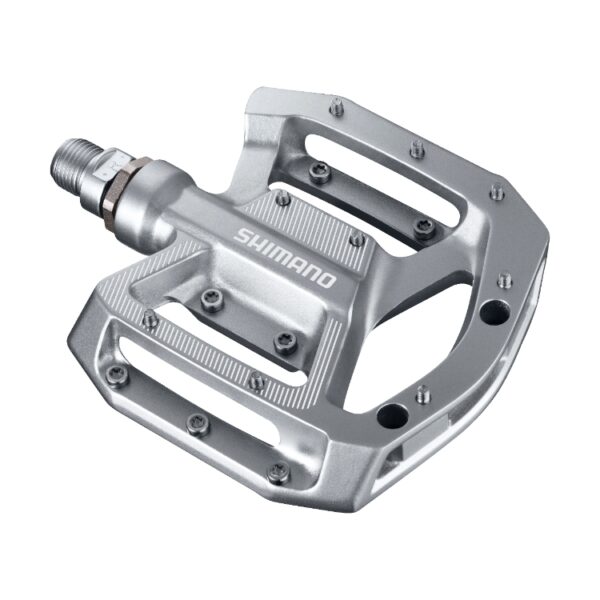 SHIMANO PD-GR500 FLAT PEDALS - Silver - Image 3