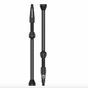 LEZYNE VALVE STEM CNC TLR VALVE 80 2PC BLK