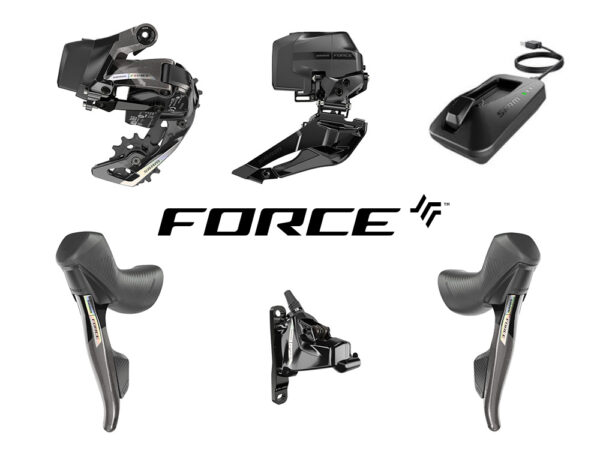 SRAM Force V2 AXS Road Disc HRD Flat Mount Road Upgrade Kit 2x12