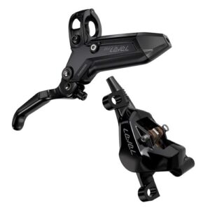 SRAM BRAKE LEVEL SILVER STEALTH 2P BLACK - NO DISC