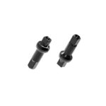 PILLAR SPOKE BRASS NIPPLE DSN 14Gx16mm BLK - (Pack of 32)