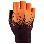 SupaG Short Glove – Black - Neon Orange