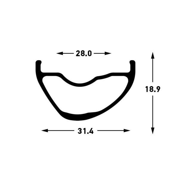 RIM STANS ARCH MK4 28H 29