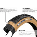 PANARACER GRAVEL KING SK+ II 700x45C - BROWN