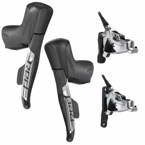 Sram Red eTap AXS D1 Front & Rear Disc Brake Set - 12 Speed - Evobikes