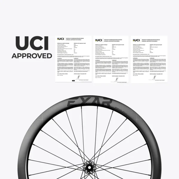 EXAR Carbon Fiber Wheelset Pro Gravel Series 2025 - Disc Brake 45 - Image 4