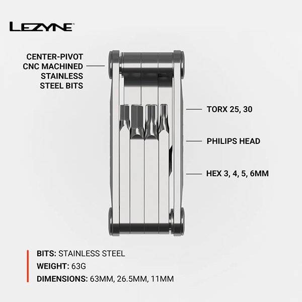 LEZYNE SV PRO 13 MULTI TOOL - Image 2
