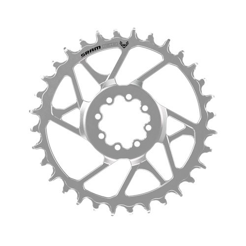 SRAM CHAINRINGS DM 3mm OFFSET EAGLE 90 T-TYPE SLV STEEL 8BLT