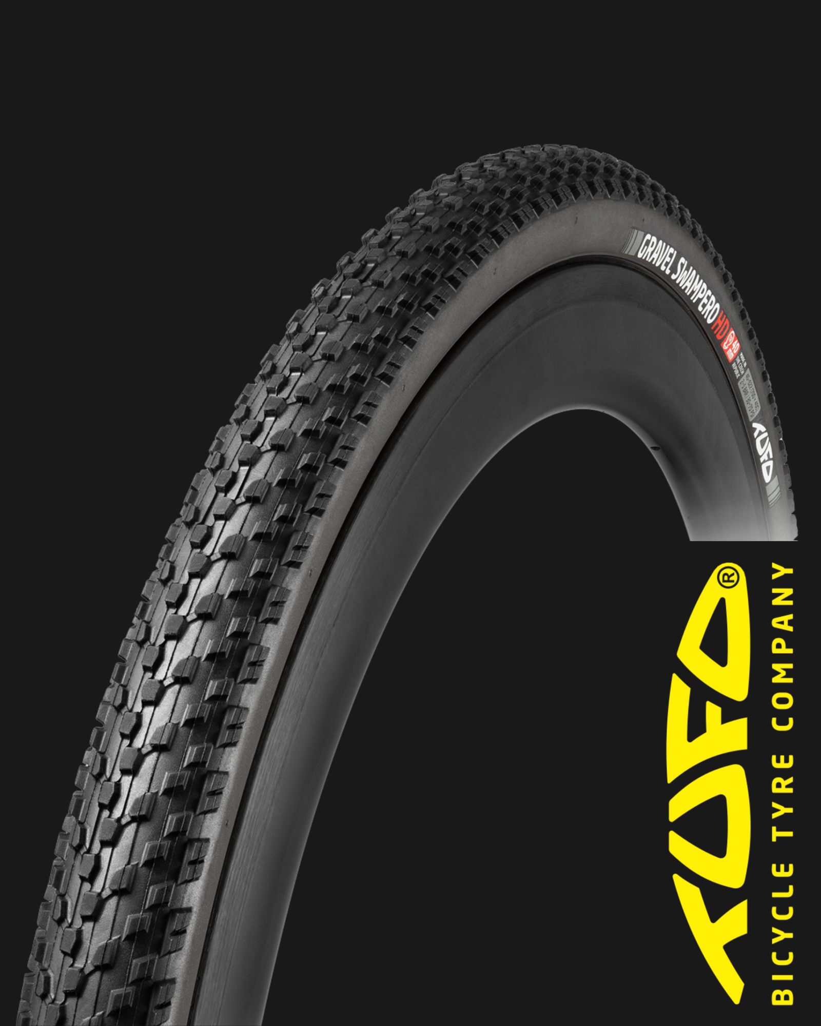 TUFO GRAVEL SWAMPERO TR HD 44x622 TYRES black