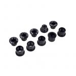 ROTOR CHAINRING BOLTS ROAD BLACK 10pcs