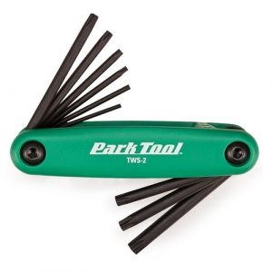 PARK TOOL TWS-2C FOLD-UP TORX WRENCH SET